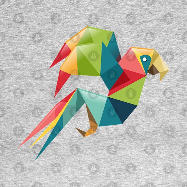 Parrot Origami by michony